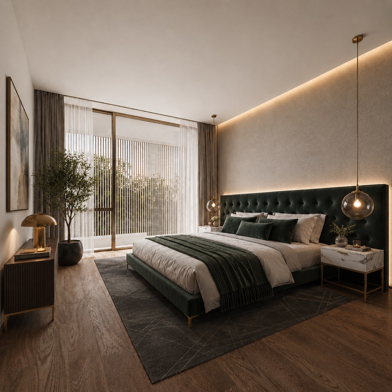 Chambre parentale, ambiance 3.