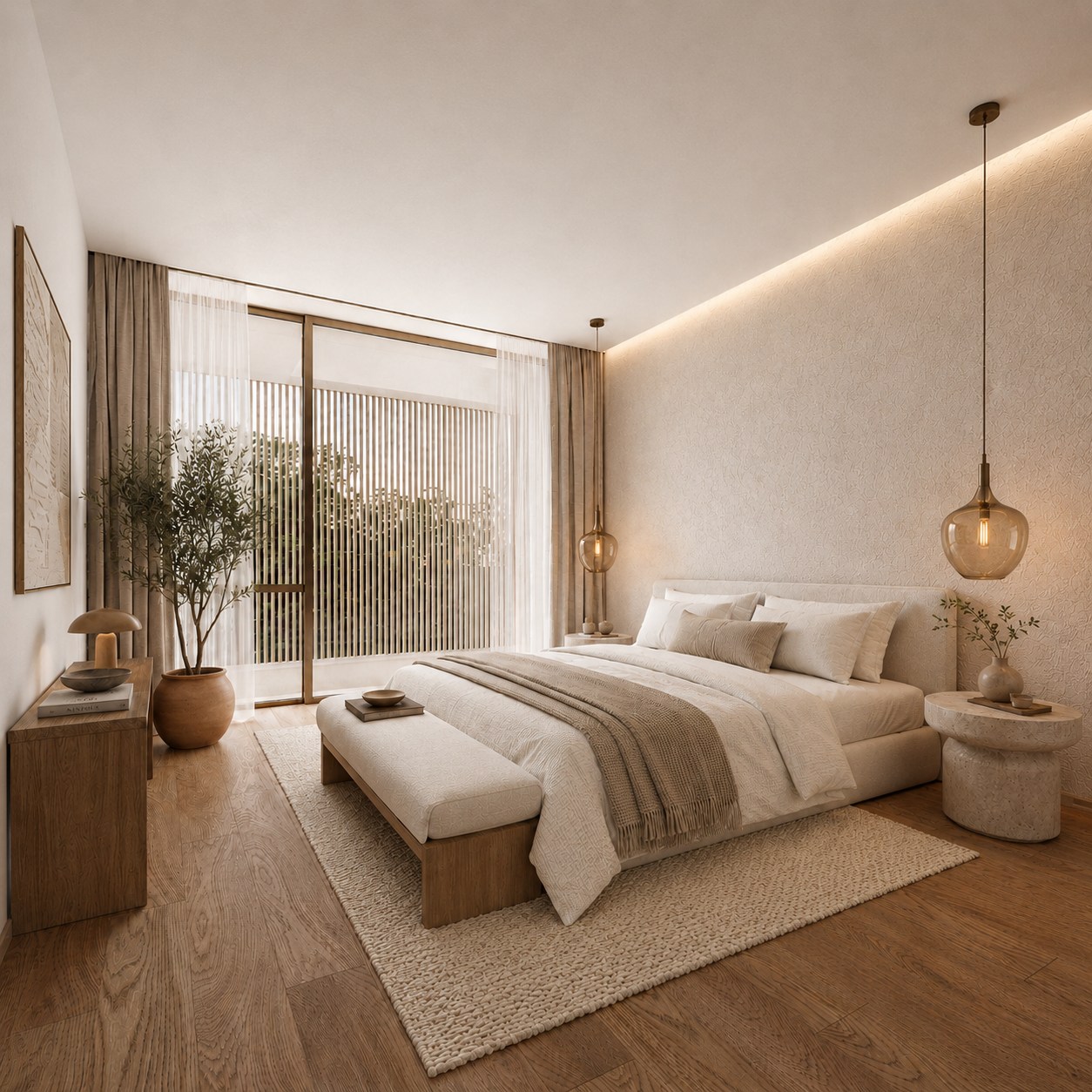 Chambre parentale, ambiance 4.