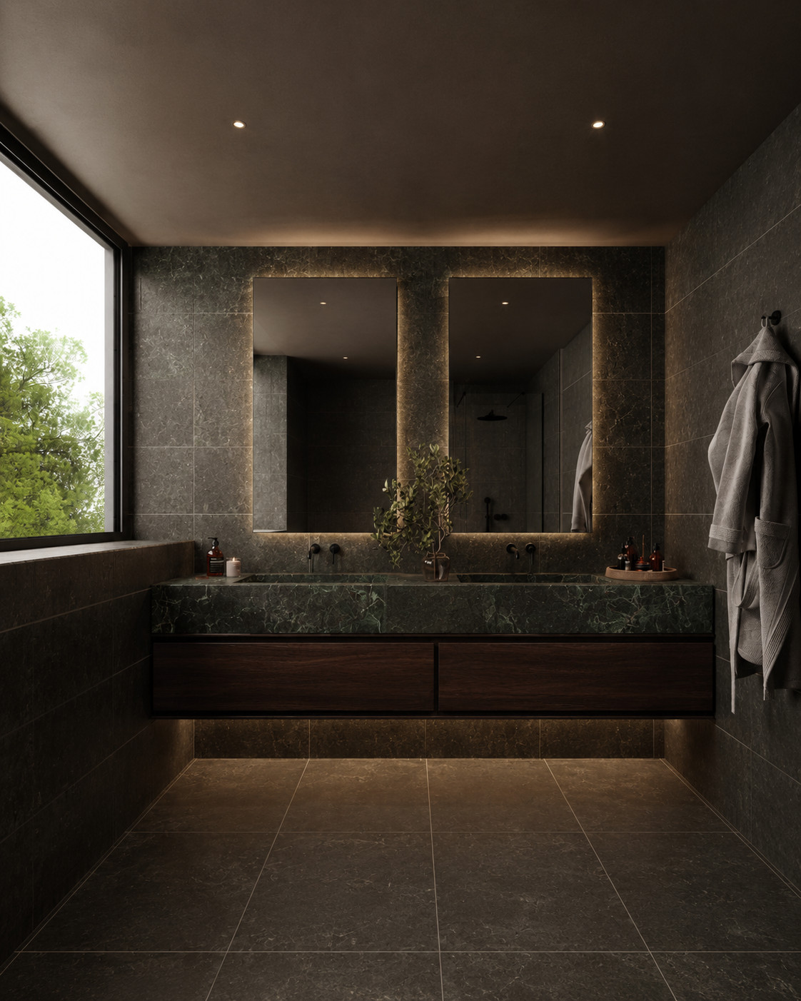 Salle de bains, ambiance 3.