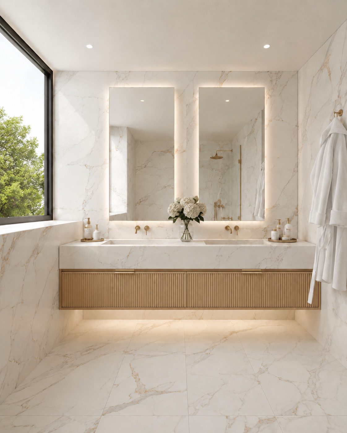 Salle de bains, ambiance 4.